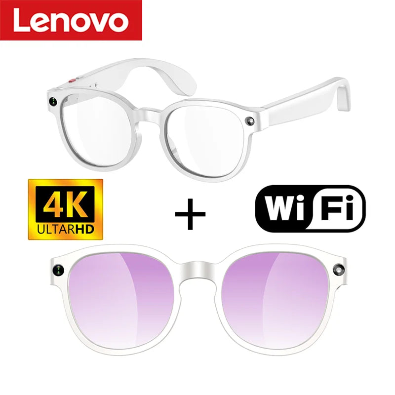 Lenovo AI Smart Glasses AI Translation 8MP HD Camera