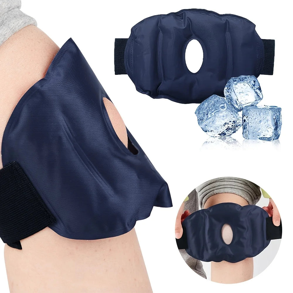 Reusable Knee Ice Pack Wrap Ice Pack for Knee Adjustable