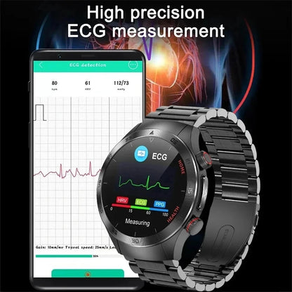 2025New Laser Therapy ECG+PPG Smartwatch For Men Women