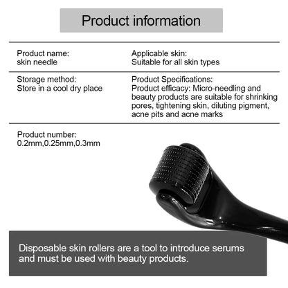 Titanium Dermaroller DRS 540 Derma Roller Facial Skin