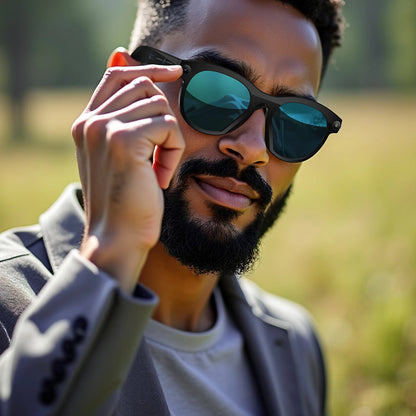 AI Smart Glasses New Interaction With Camera Photo