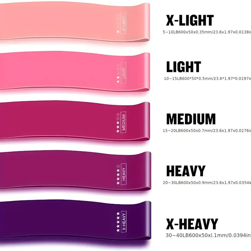 Yoga Resistance Band Squats Durable