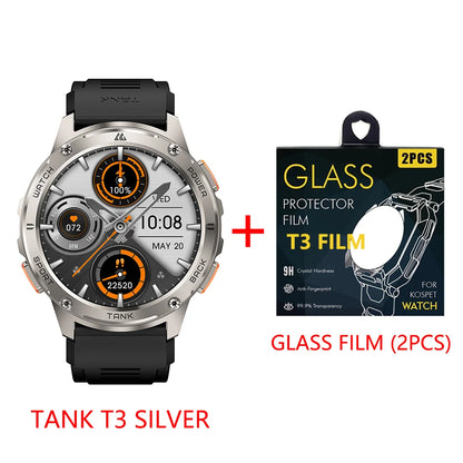 Original KOSPET TANK T3 Smart Watch For Men Military