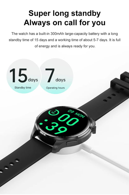 New GPS SmartWatch BluetoothCall IP68 Waterproof Men Women