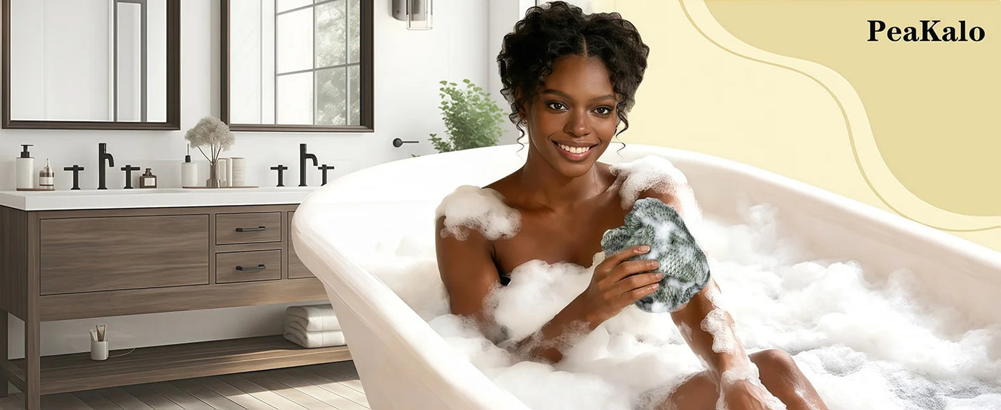 Authentic African Net Sponge Exfoliating Bath Shower