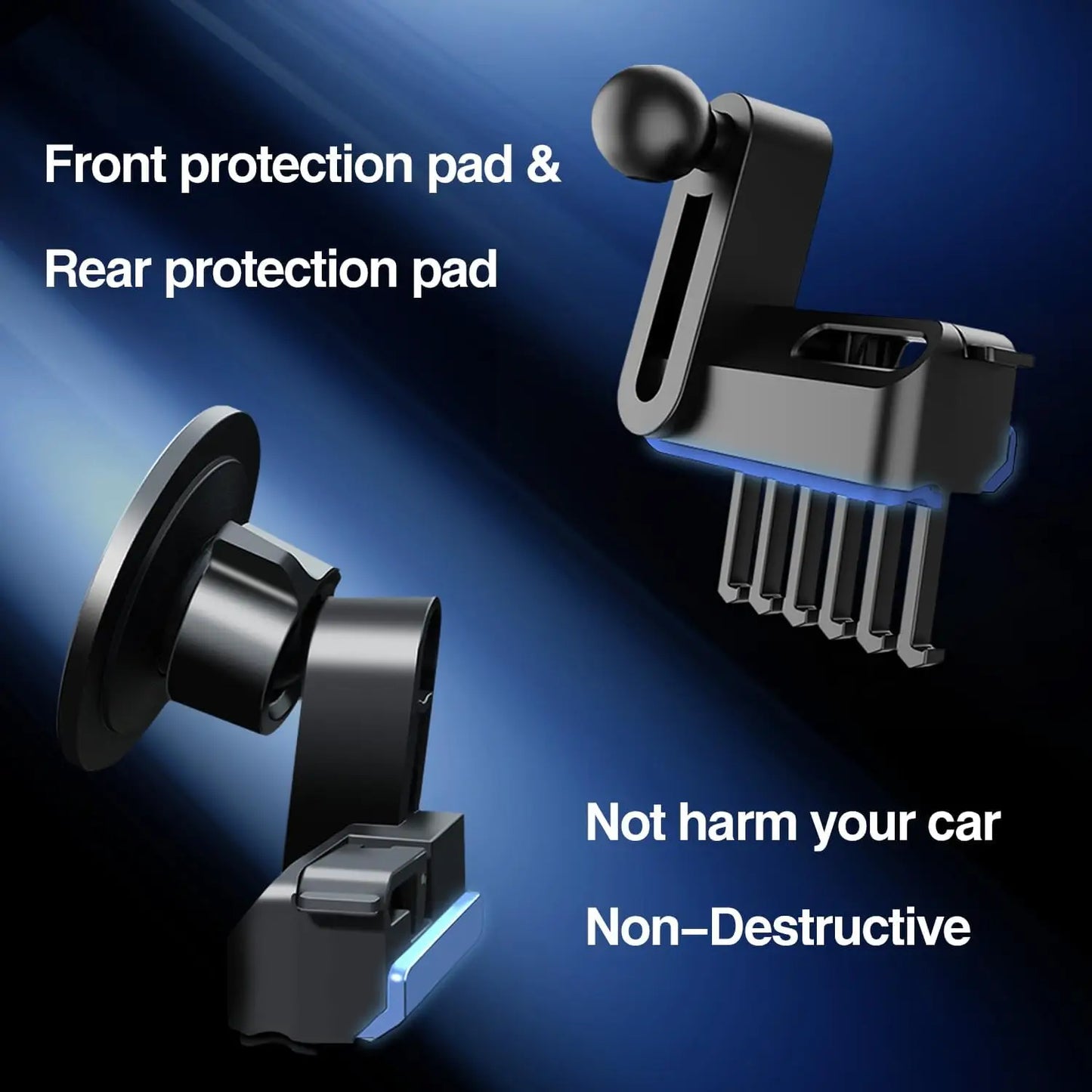 Magnetic Wireless Car Charger Mount Adsorbable Holder