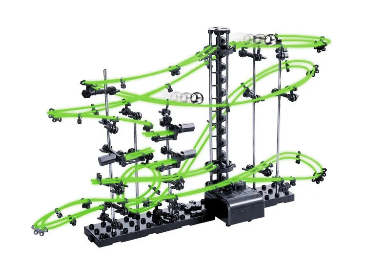 Luminous Spacerail Rollercoaster Ball Marble