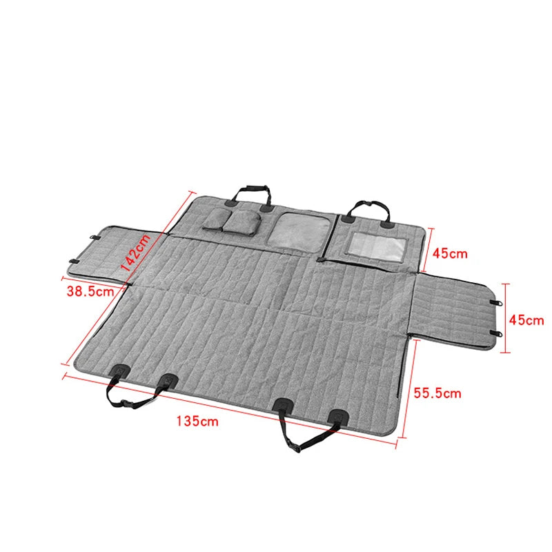 Dog Car Seat Cover Waterproof Dog Carriers Travel Mat Hammock