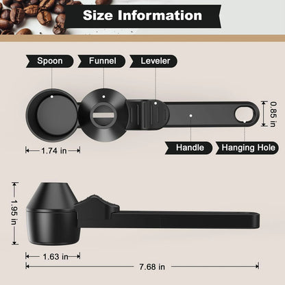 Creative Sliding Leakproof Coffee Scoop Protein Powder