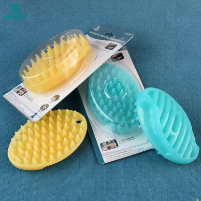 Pet Soft Rubber Brush for Short Hair Dogs Cats Shower