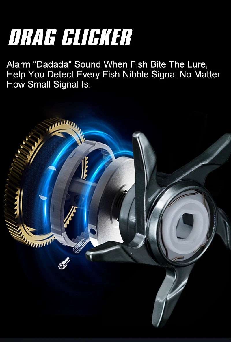 SEASIR DCAST DC Baitcasting Fishing Reel Digital Control