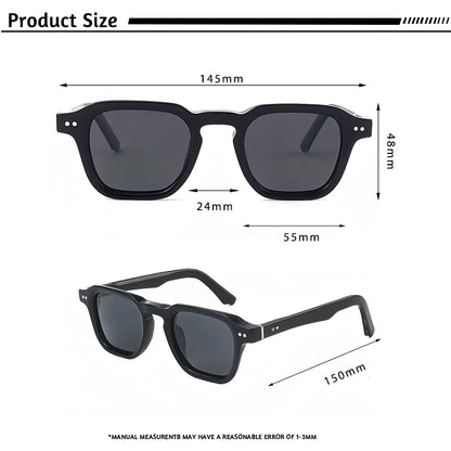 CATERSIDE Retro Polarized Sunglasses Men Travel Eyewear