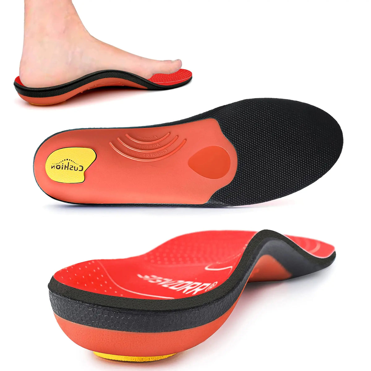 Plantar Fasciitis Orthopedic Sport Insole Arch Support Orthotic