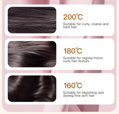 New Mini Straightener Rechargeable Portable Hair Straightener