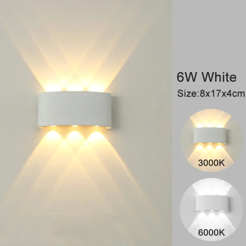 LED Wall Sconces Modern Indoor Outdoor Lamp Decor