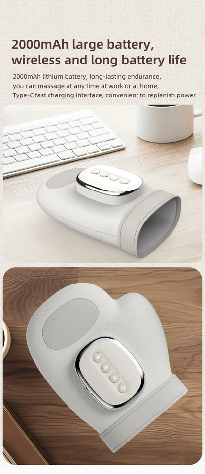 Hand Massager with Airbag Compression Finger Wrist Palm