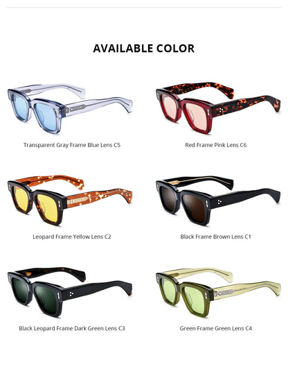 Acetate Polarized Sun Glasses Women Brand Designer