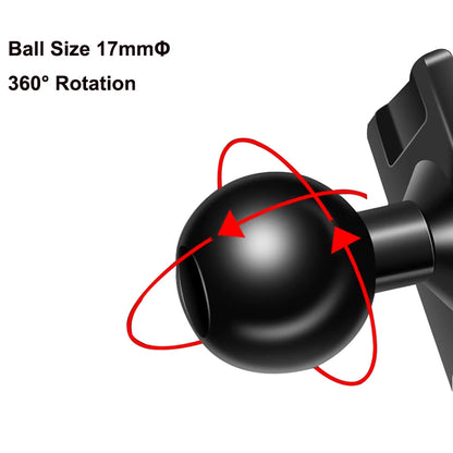 Smartphone Holder Stand Mounts Bracket 17mm Ball