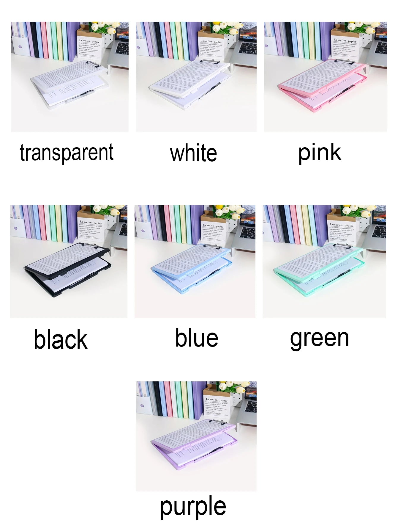 Writing Board File Box Multifunctional Organization Tool for Office