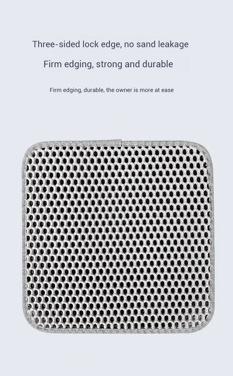 Cat Litter Mat Waterproof Double Layer