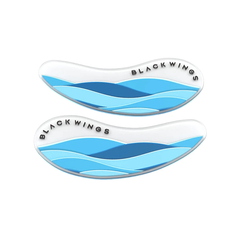 1 Pair Reusable Silicone Eyelash Pad Lash Extension Patches U-Shaped Design