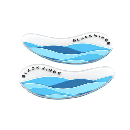 1 Pair Reusable Silicone Eyelash Pad Lash Extension Patches U-Shaped Design