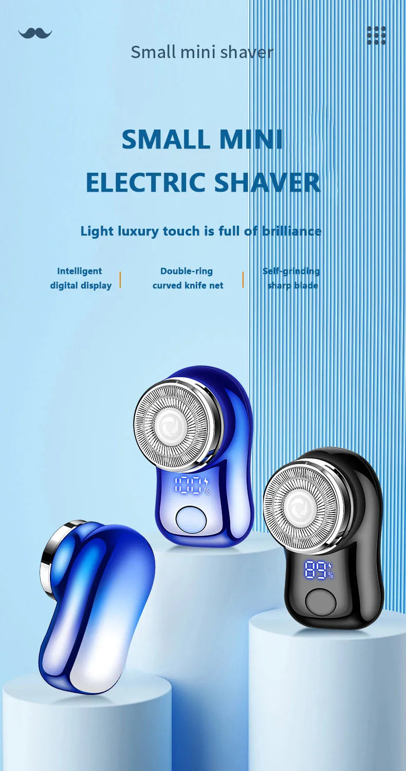 Mini Electric Shaver for Men Portable Beard Shavers