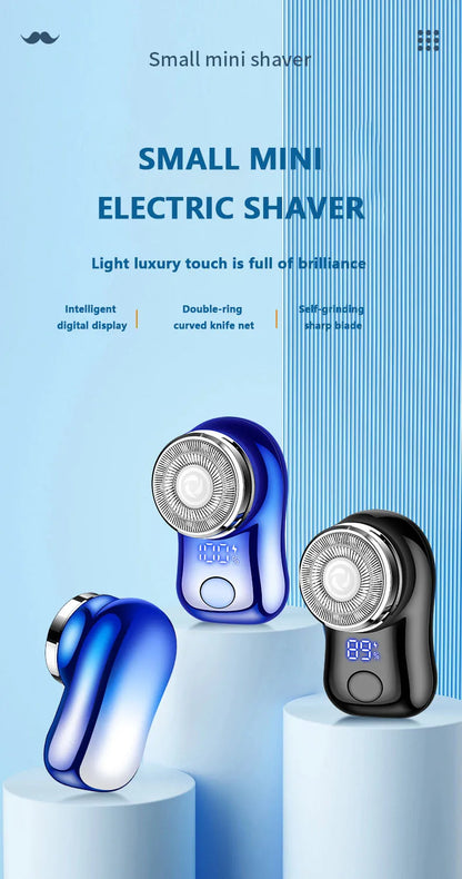Mini Electric Shaver for Men Portable Beard Shavers
