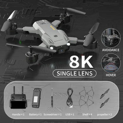 New Q6 5G WIFI 8k Drone HD Dual Camera FPV RC Drone
