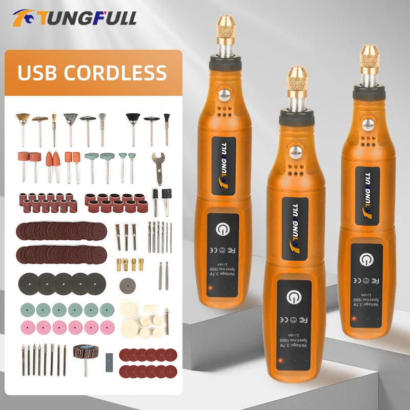 Mini Wireless Drill Rechargeable Polishing Machine Engraving