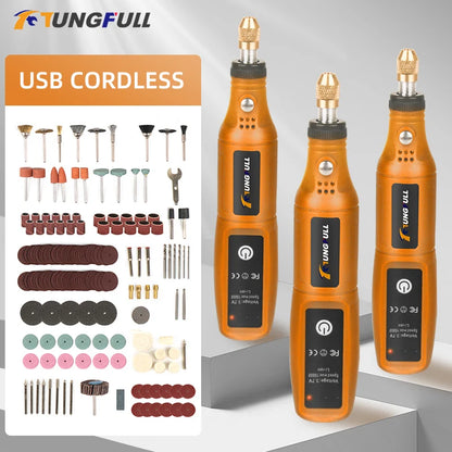 Mini Wireless Drill Rechargeable Polishing Machine Engraving