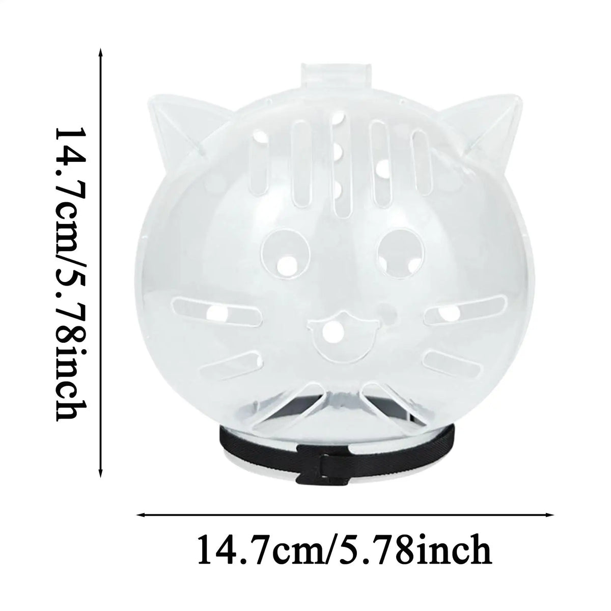Breathable Sturdy Muzzle Mask Cat Head Cover Space Hood