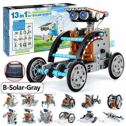 12-in-1 STEM Robot Building Kit Toys DIY Engineering Construction