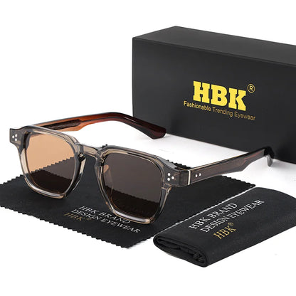 HBK Fashion Punk Sunglasses for men Classic Square