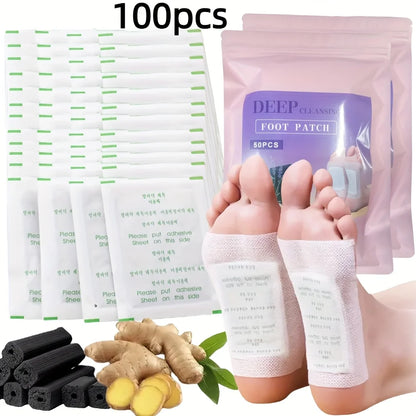Natural Detox Patches Stress Relief Deep Sleep Herbal