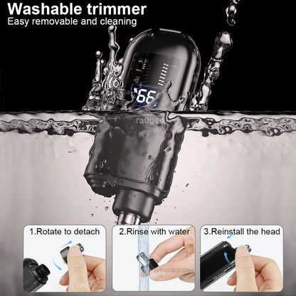 Nose Hair Trimmer Rechargeable Electric Nose Hair Remover