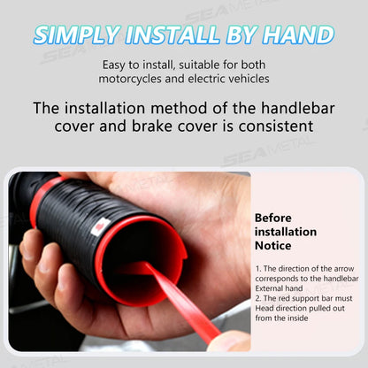 Motorcycle Silicone Handlebar Cover