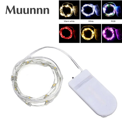 LED Copper Wire water proof Fairy Lights Battery Powered String Lights