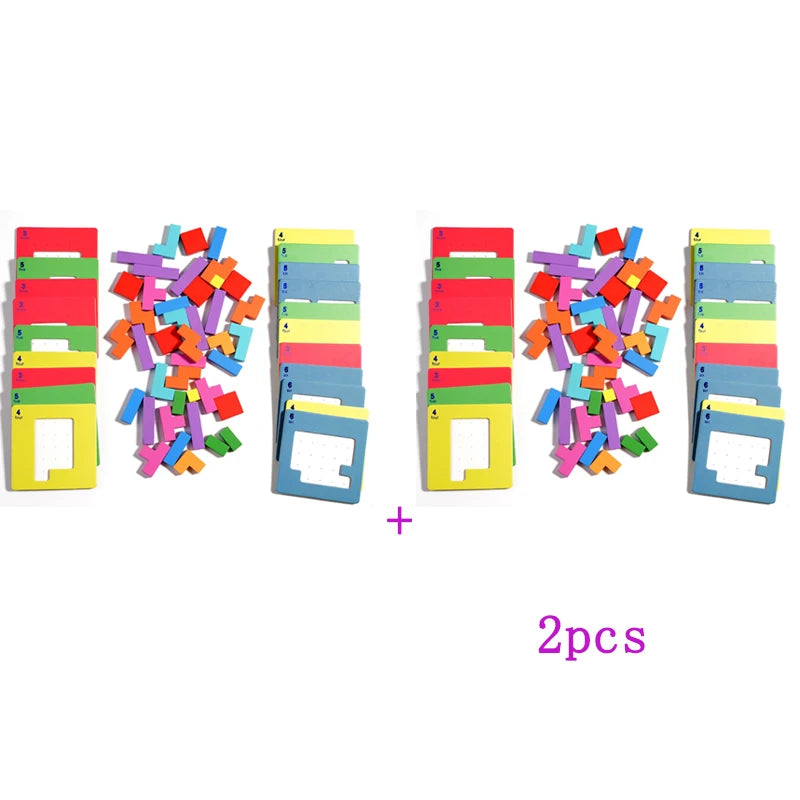 3D Puzzle Two-person Interactive Desktop Game