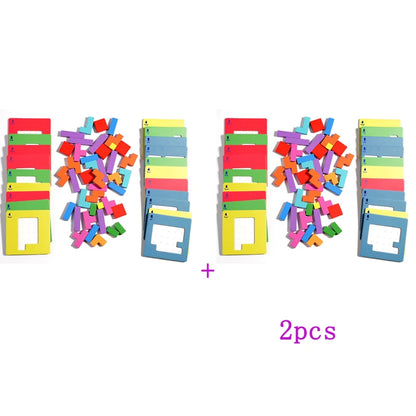 3D Puzzle Two-person Interactive Desktop Game