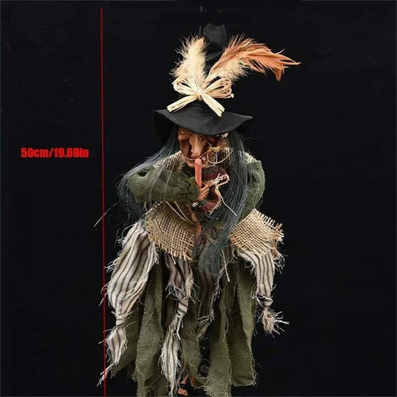 Halloween Decoration Hanging Pumpkin Head Scream