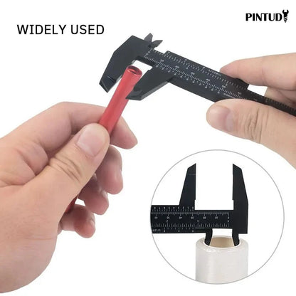 1PC Plastic Vernier Caliper Digital Display Caliper Measuring Tool
