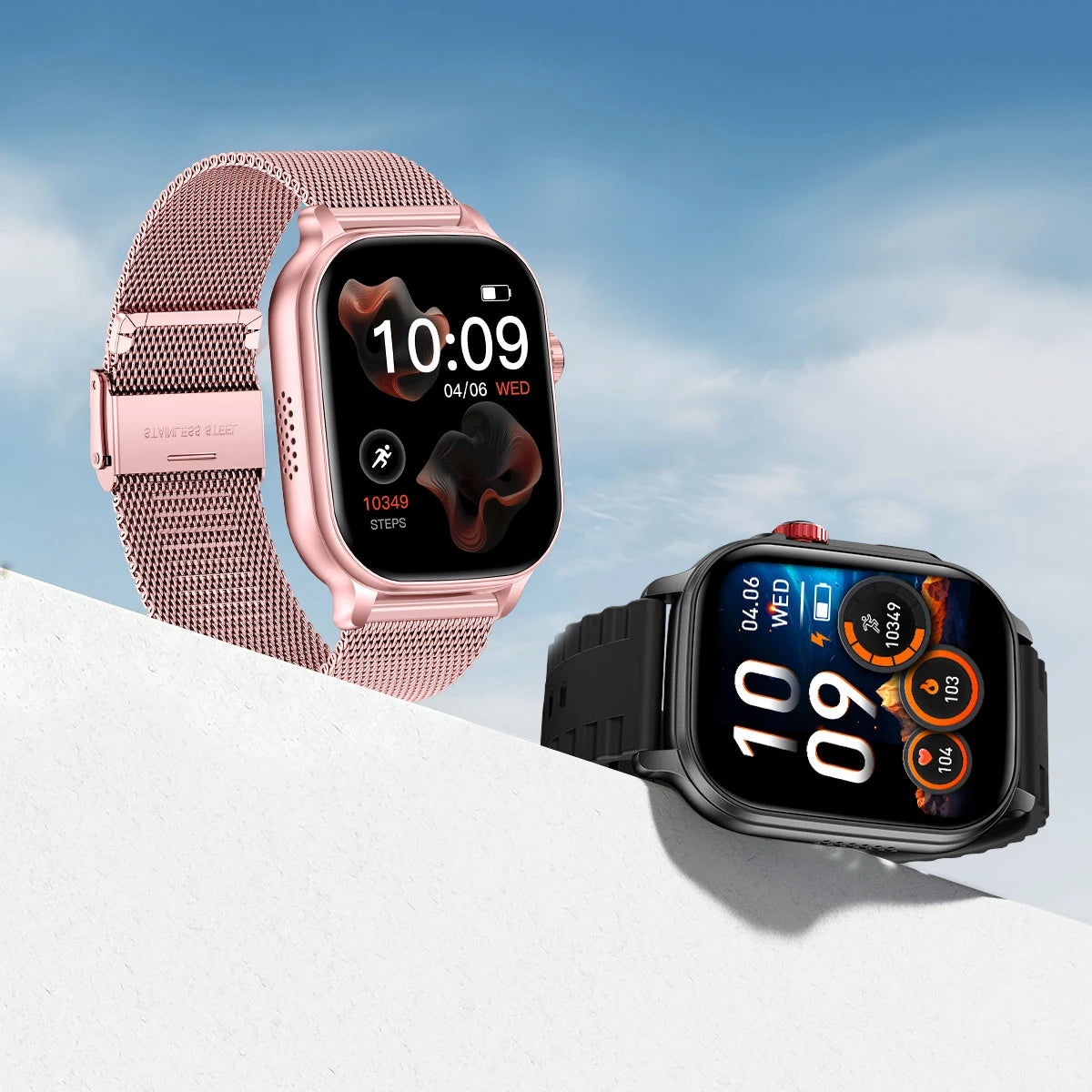 LIGE New Built-in 1400mAh Super Large Battery Smart Watch