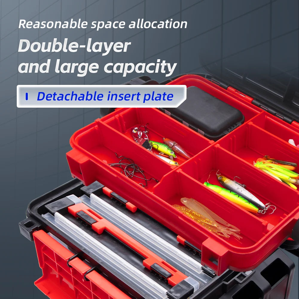 Fishingfans Fishing Box Organizer Multi-function Lure