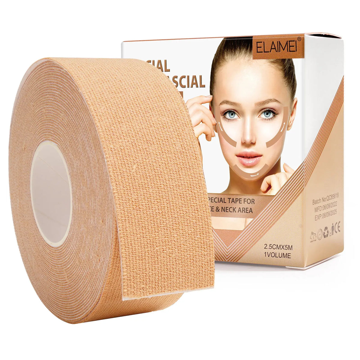 Instant Facial Myofascial Lift Tape Skin Lifting Removal Sticker