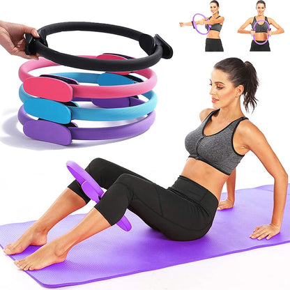 Yoga Pilates Ring Non-slip Sports Resistance Ring Fitness