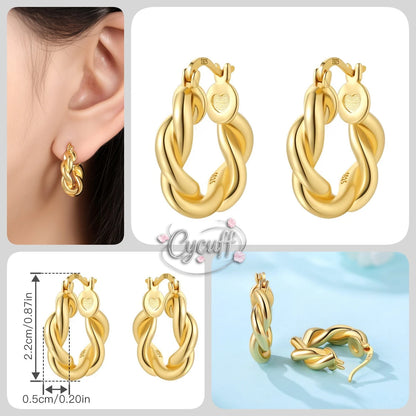 New 925 Sterling Silver 18K Gold Plated Cherry Blossom Butterfly