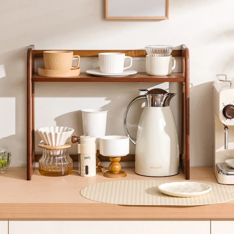 New Kitchen Shelf Countertop Multi-functional Electrical Storage Rack