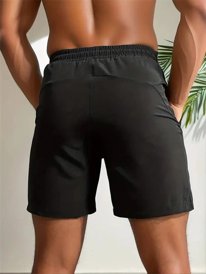 Summer Shorts Men Gym Sport Running Squat Fitness Workout