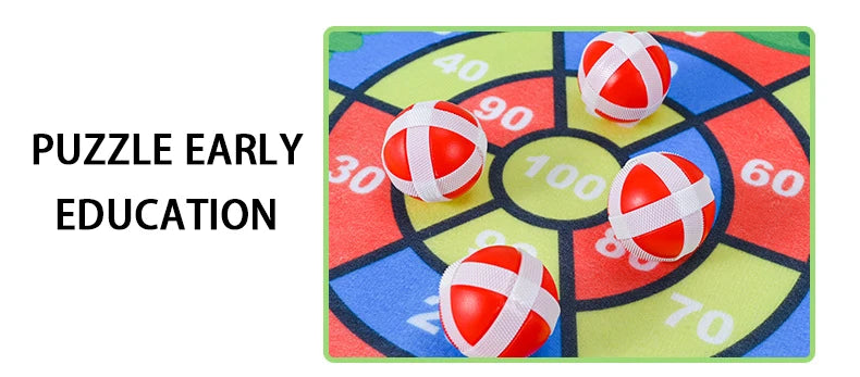 Montessori Dart Board Target Sports Game Toys